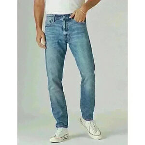 NEW! Buffalo Men's 38/34 Straight Six Sandblasted Authentic Jeans NWT $119